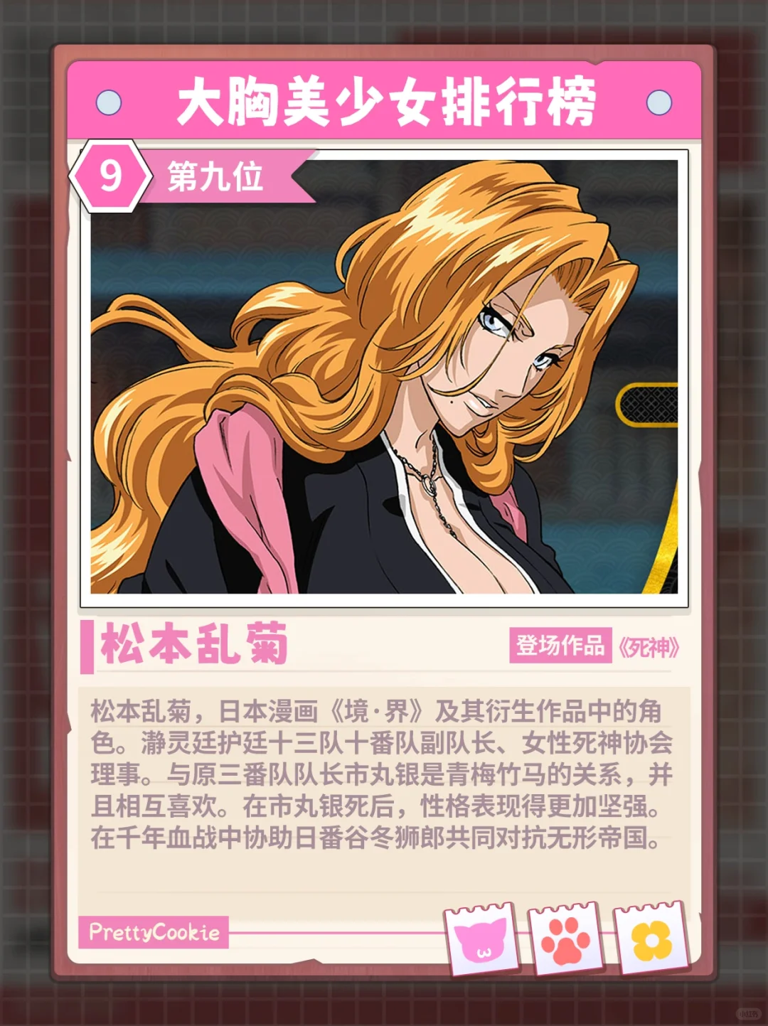 ?二次元大胸美少女人气榜?