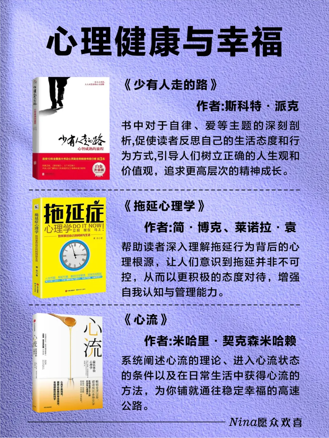 心理学入门必看的18本书❗自我提升书单心理