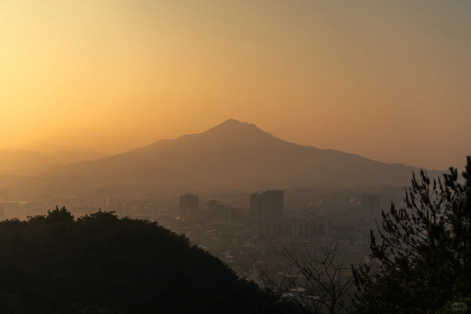 泉州小众日落景点丨洪濑版富士山?