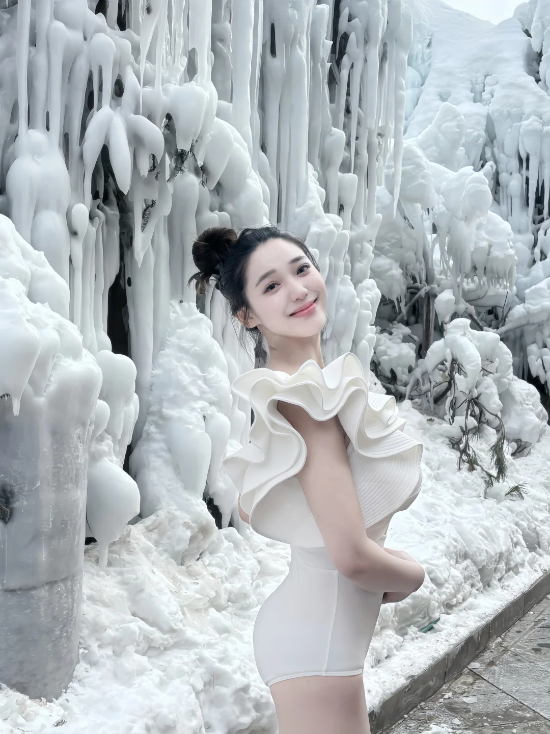 雪与温泉❄️