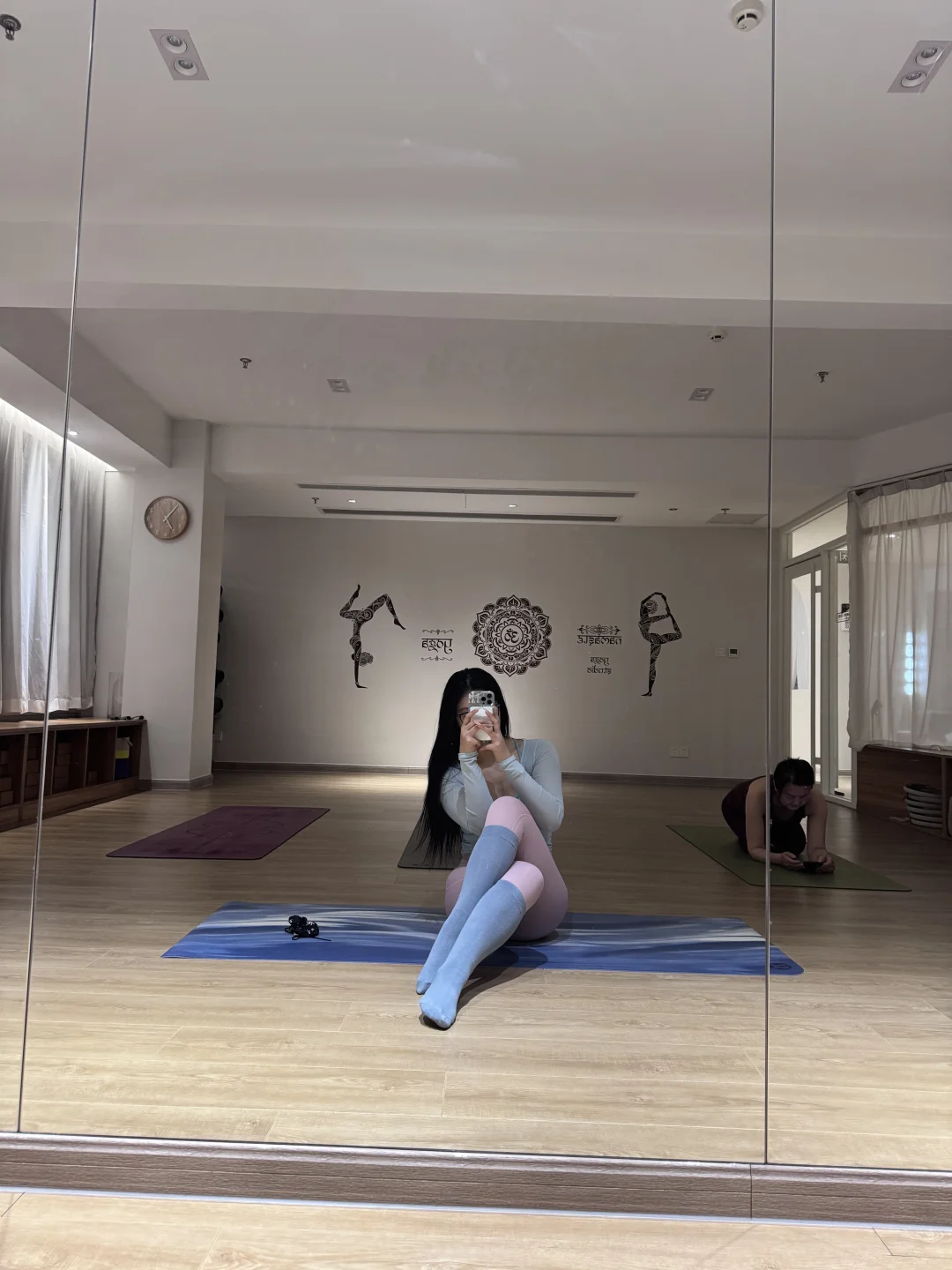 瑜伽课🧘‍♀️