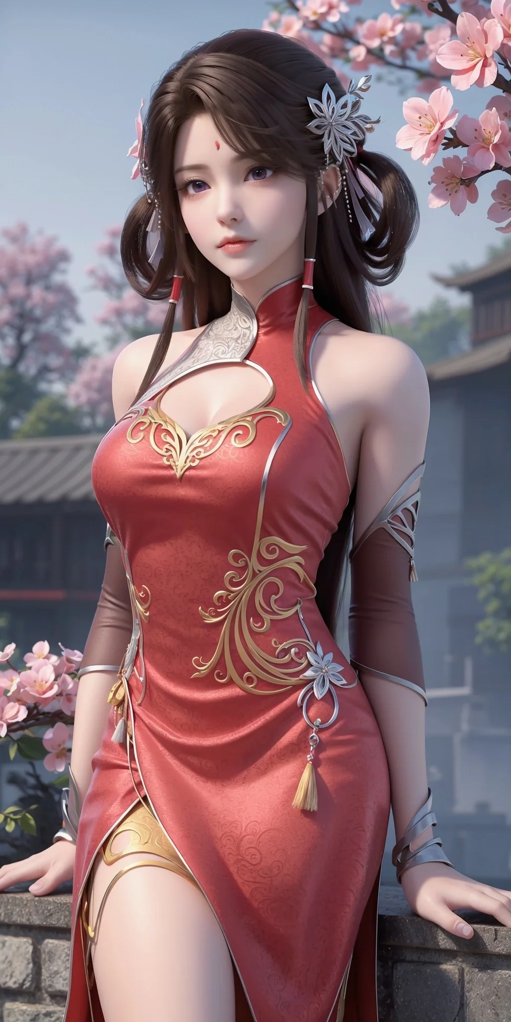 完美世界女神火灵儿美照❤️‍?