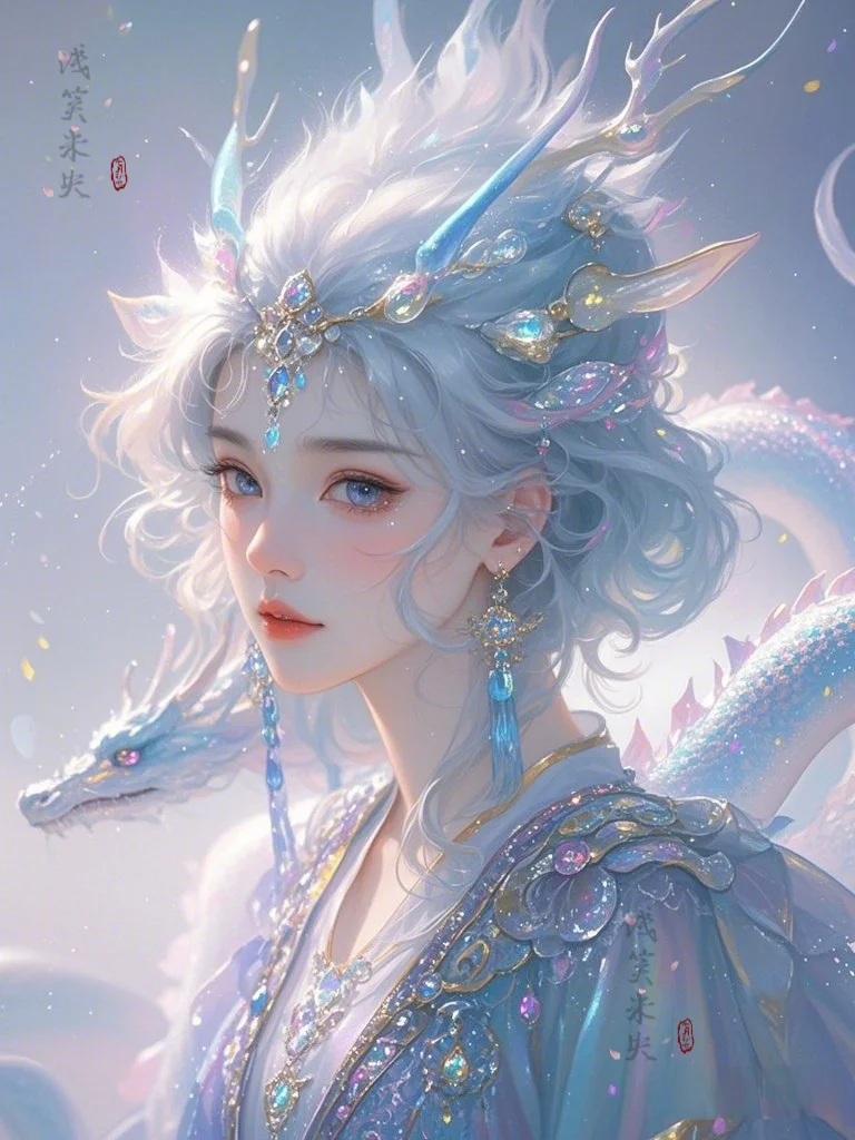 山海经拟人｜龙女（雨师妾）