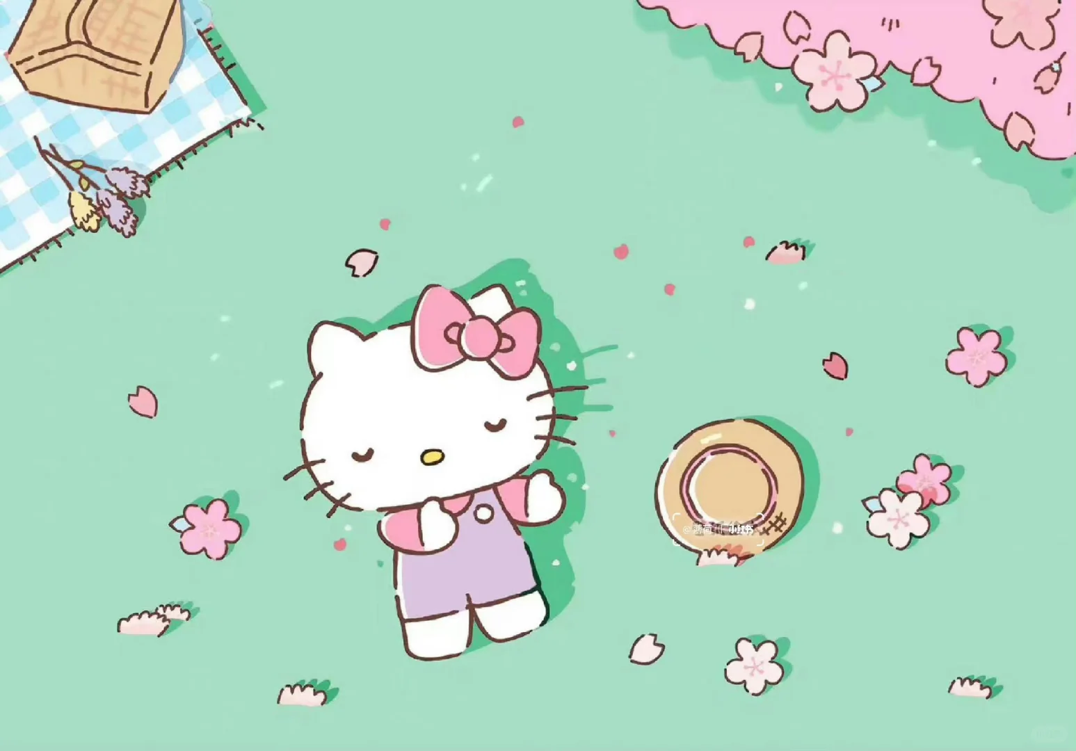 ipad壁纸｜hello kitty ｜平板壁纸