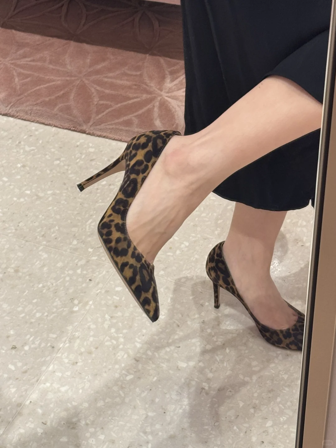 Gianvito Rossi ｜豹纹高跟鞋