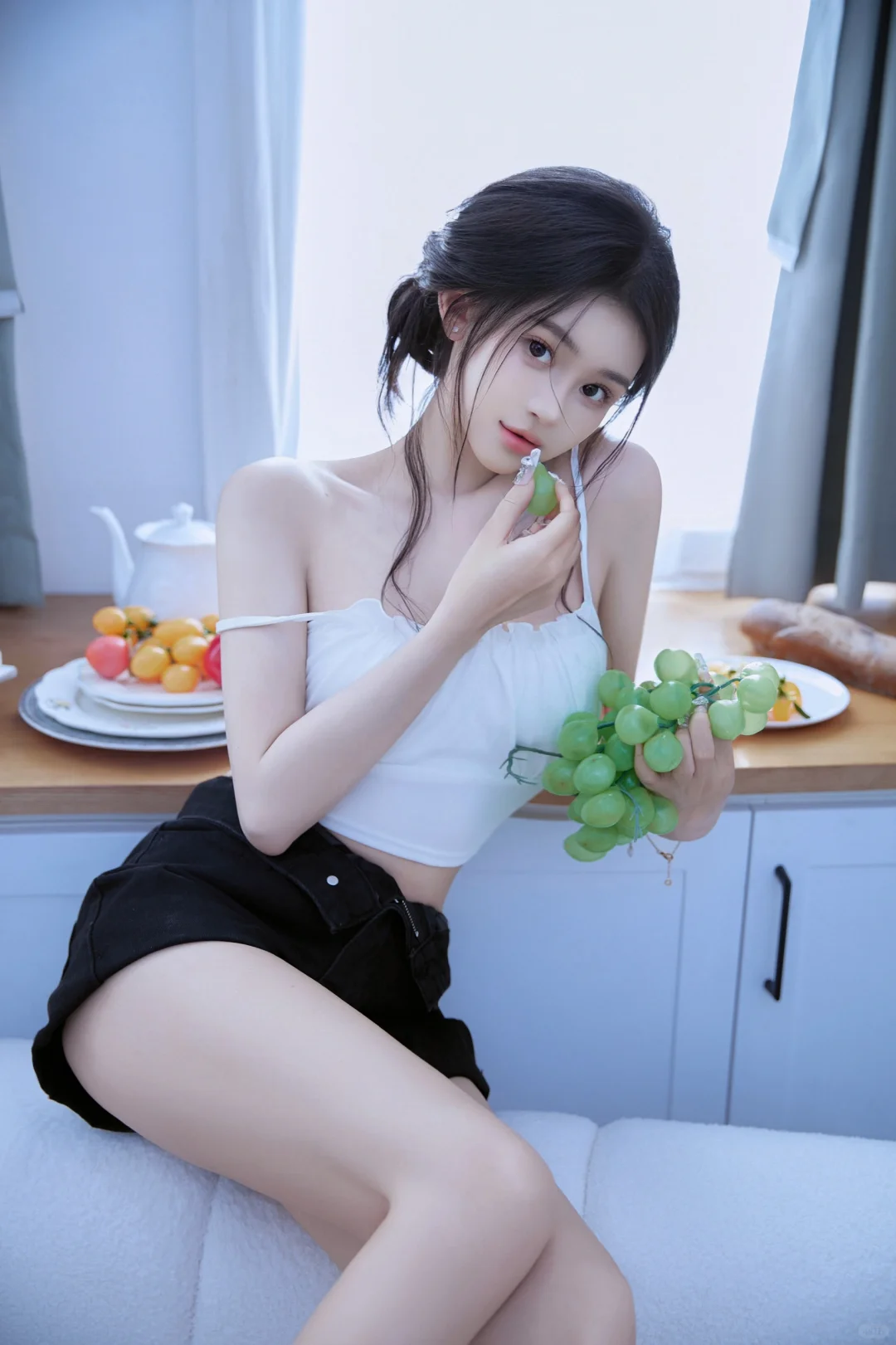 要来我家吃饭嘛？｜?水果感女孩?