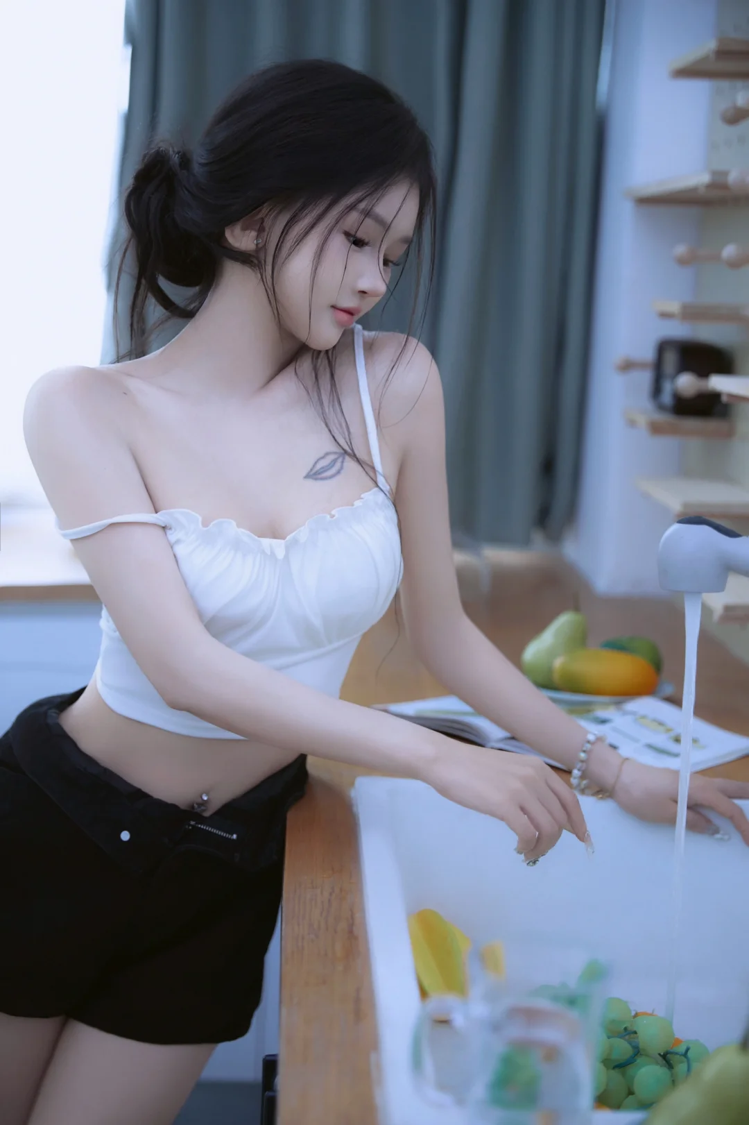 要来我家吃饭嘛？｜?水果感女孩?