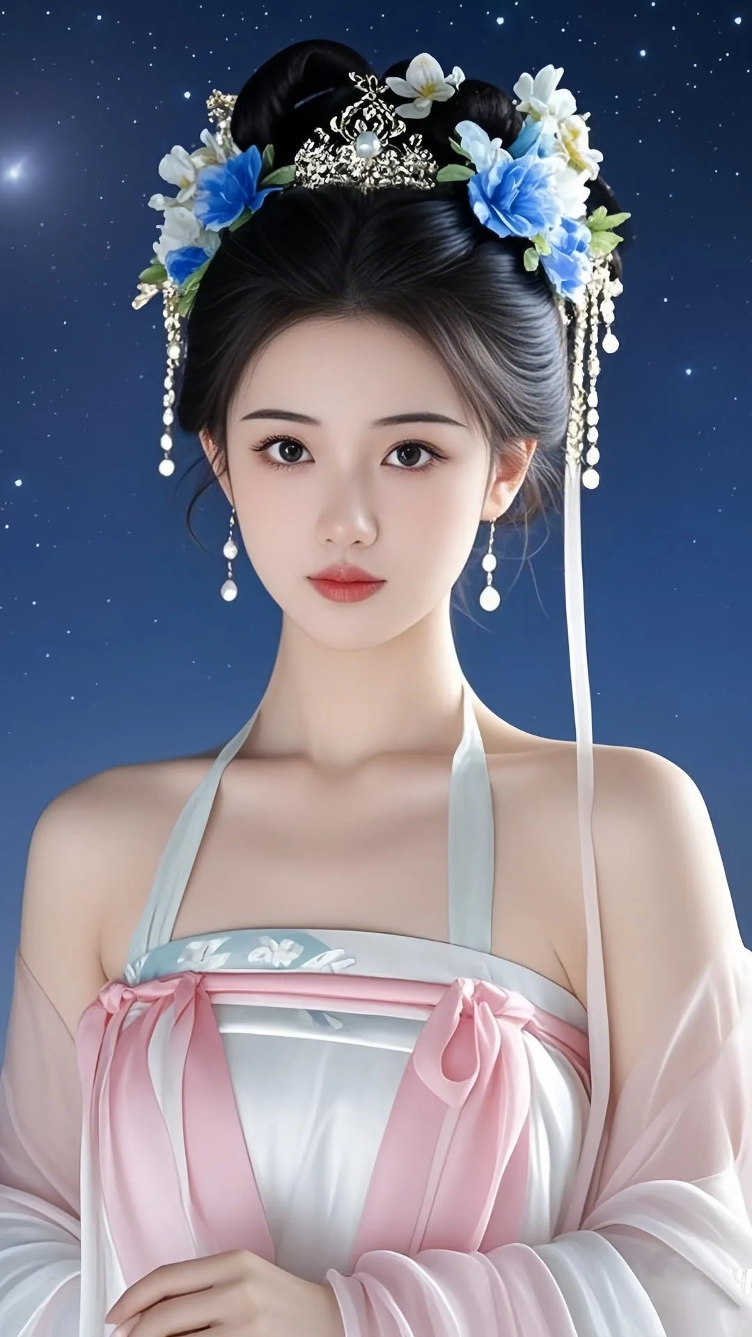 古风美女，绝美（AI）