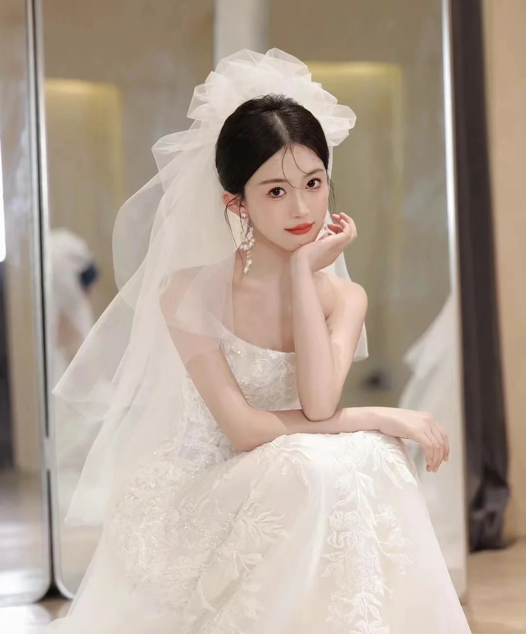 👰🏻吾家有女初长成 | 绝美蕾丝修身鱼