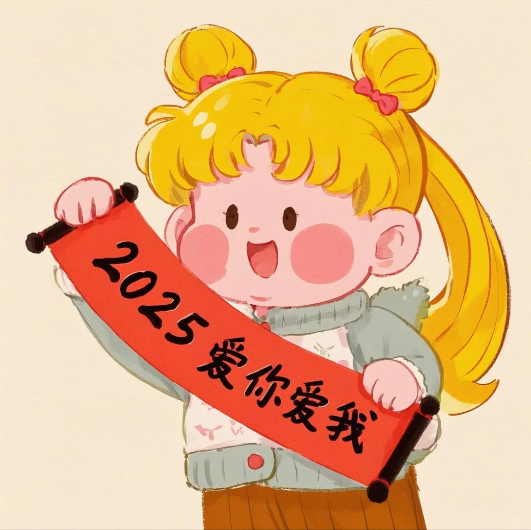 2025 爱你 爱我 |超可爱美少女战士头像