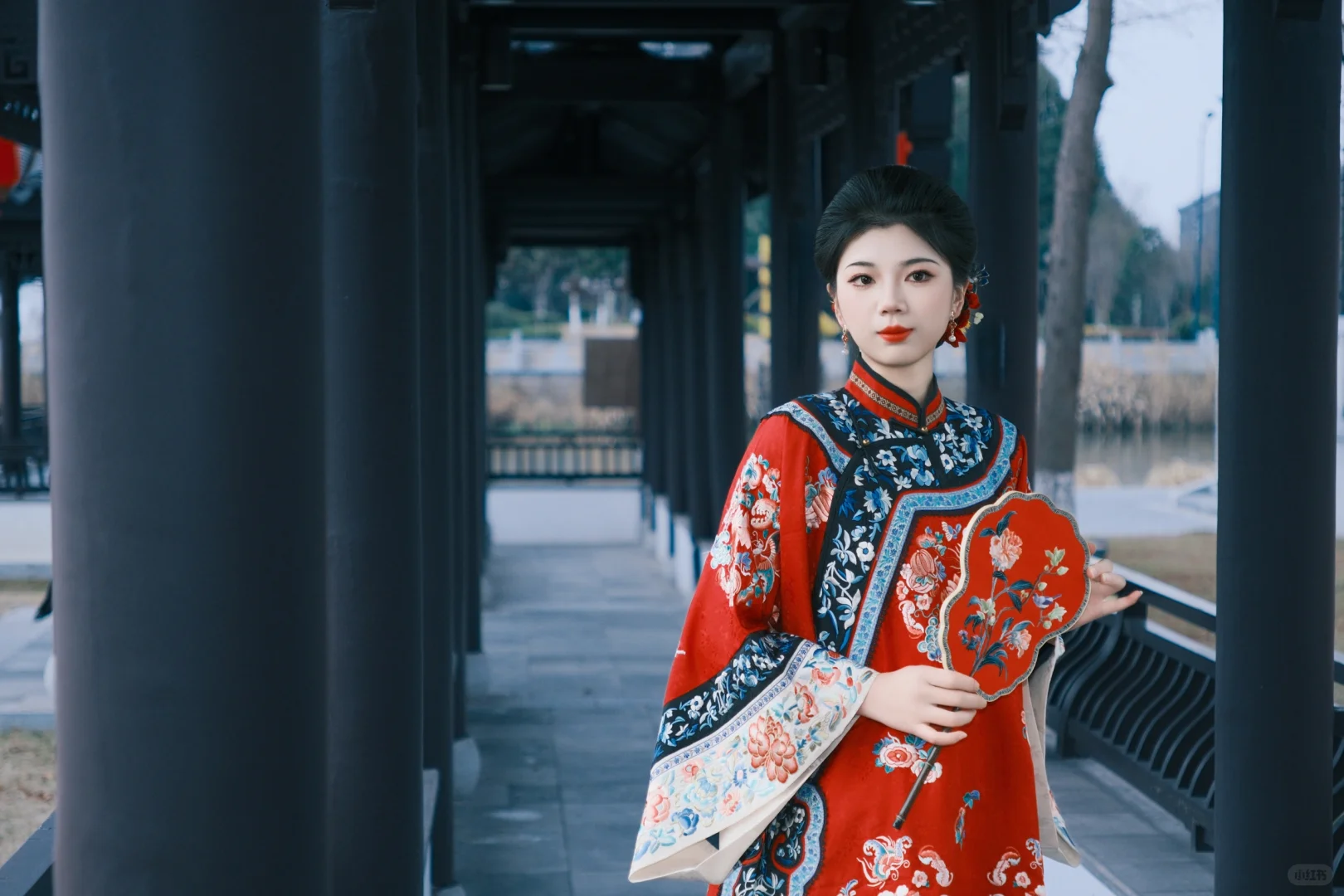 运河畔的汉韵芳华｜盐城水街清汉女写真