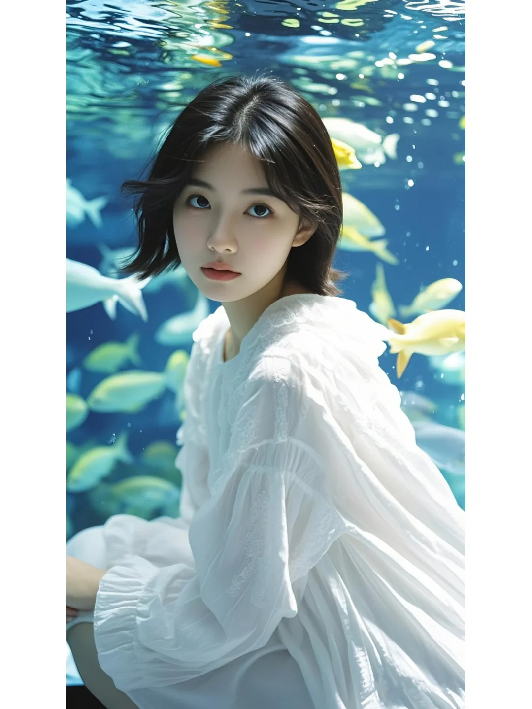 《甜妹 × 水族馆，梦幻开镜✨》