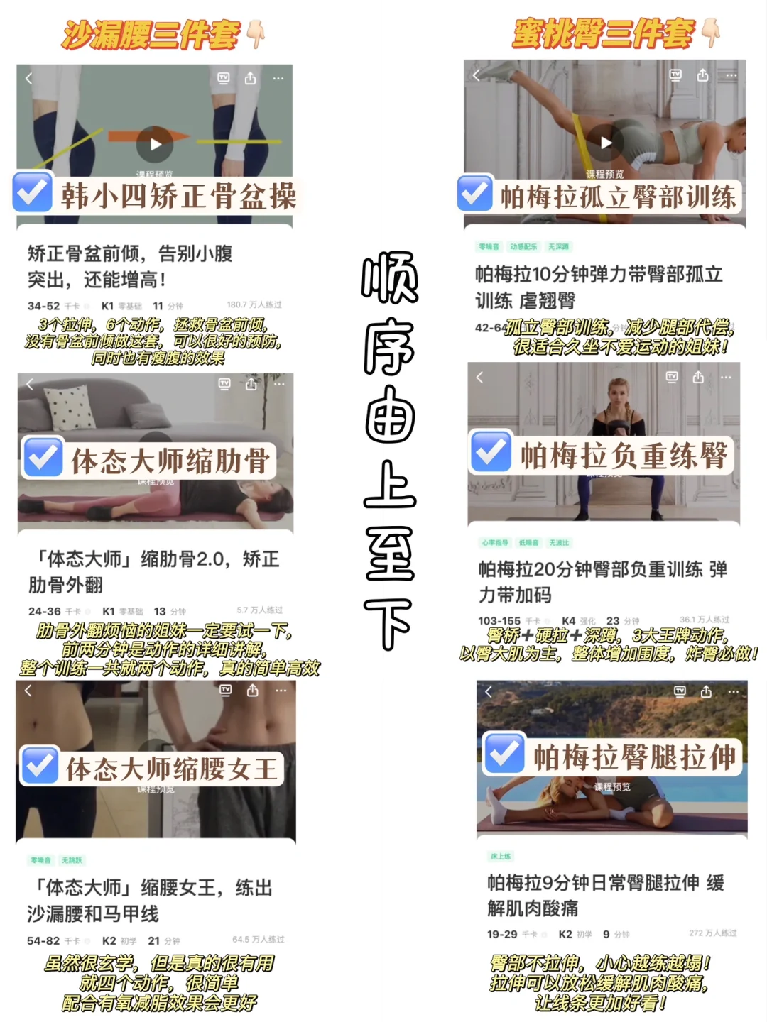 腰臀比才是姐的绝杀 吃练攻略??