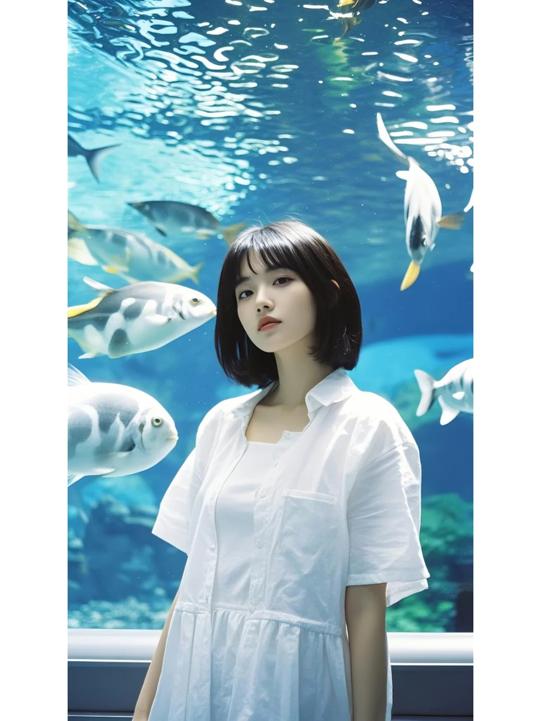 《甜妹 × 水族馆，梦幻开镜✨》