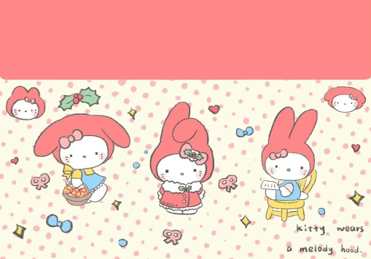 哇！满屏的HelloKitty | ipad平板壁纸