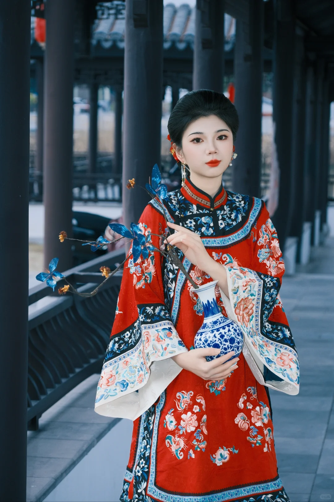 运河畔的汉韵芳华｜盐城水街清汉女写真