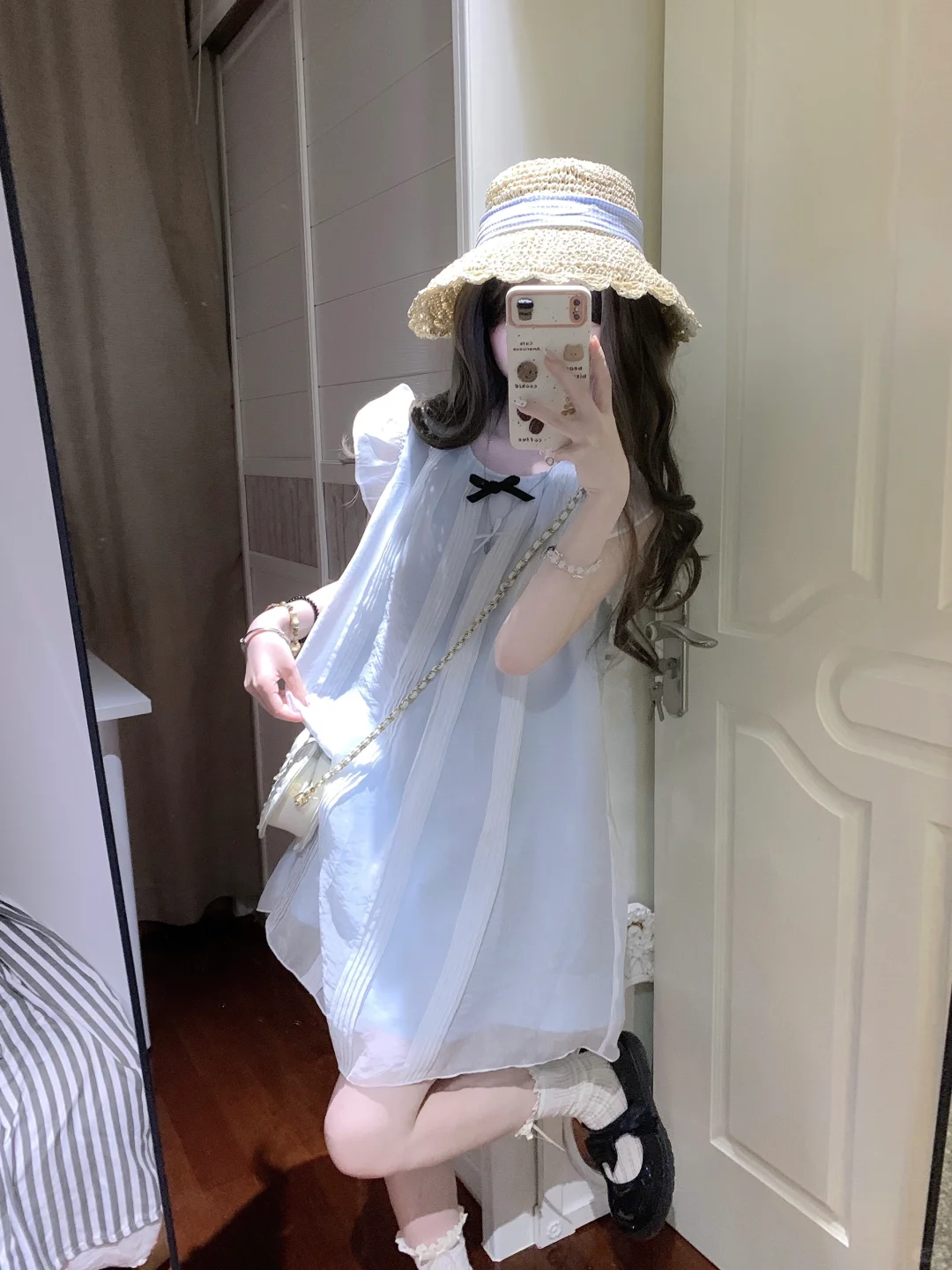 浅浅期待一下夏天~?蓝色小裙子合集