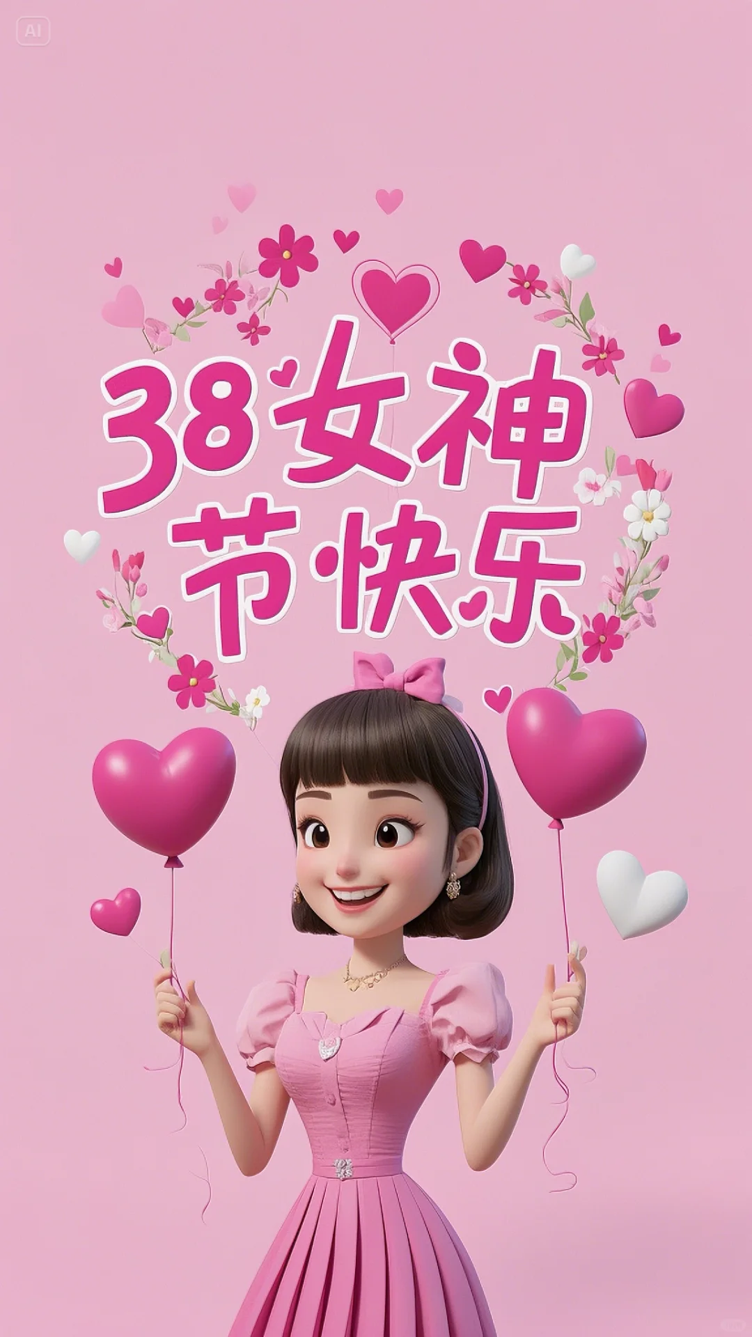 38妇女节快乐