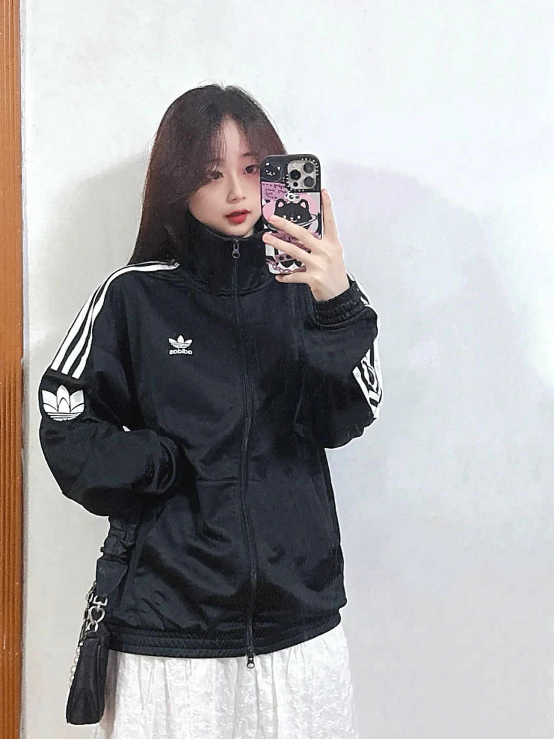 Adidas｜韩女真正的校服 运动少女风??‍♀️