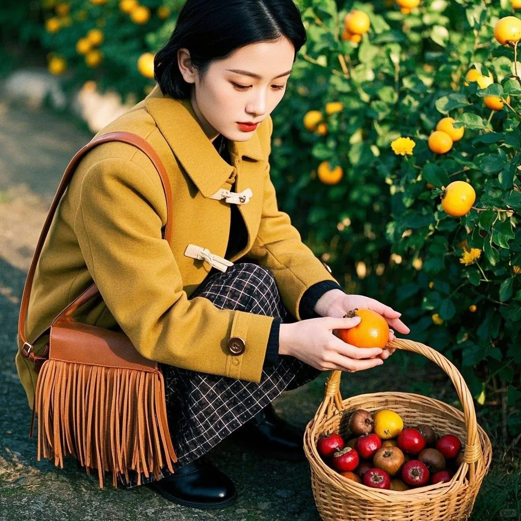 被追着问的黄色系宝藏女生头像✨