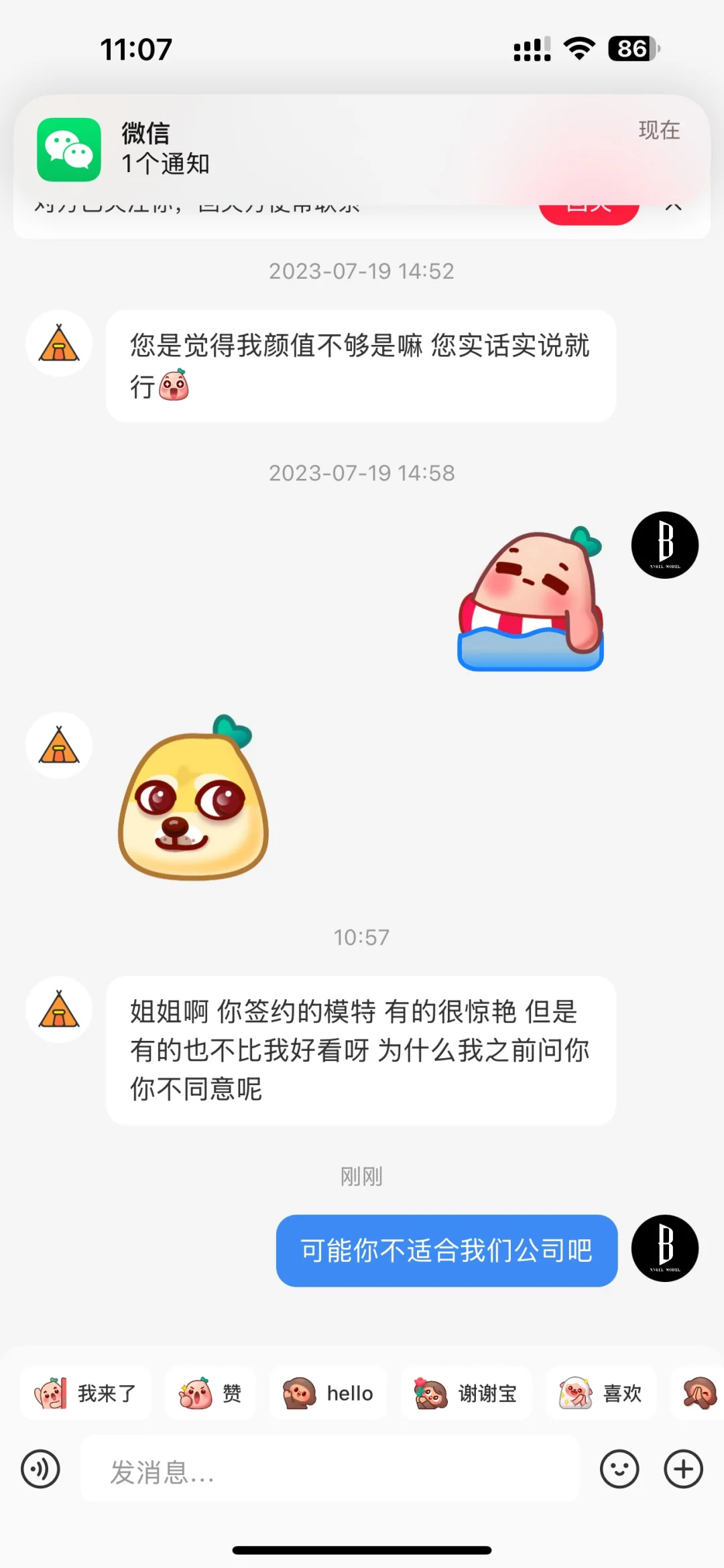 我觉得我还挺专业的啊