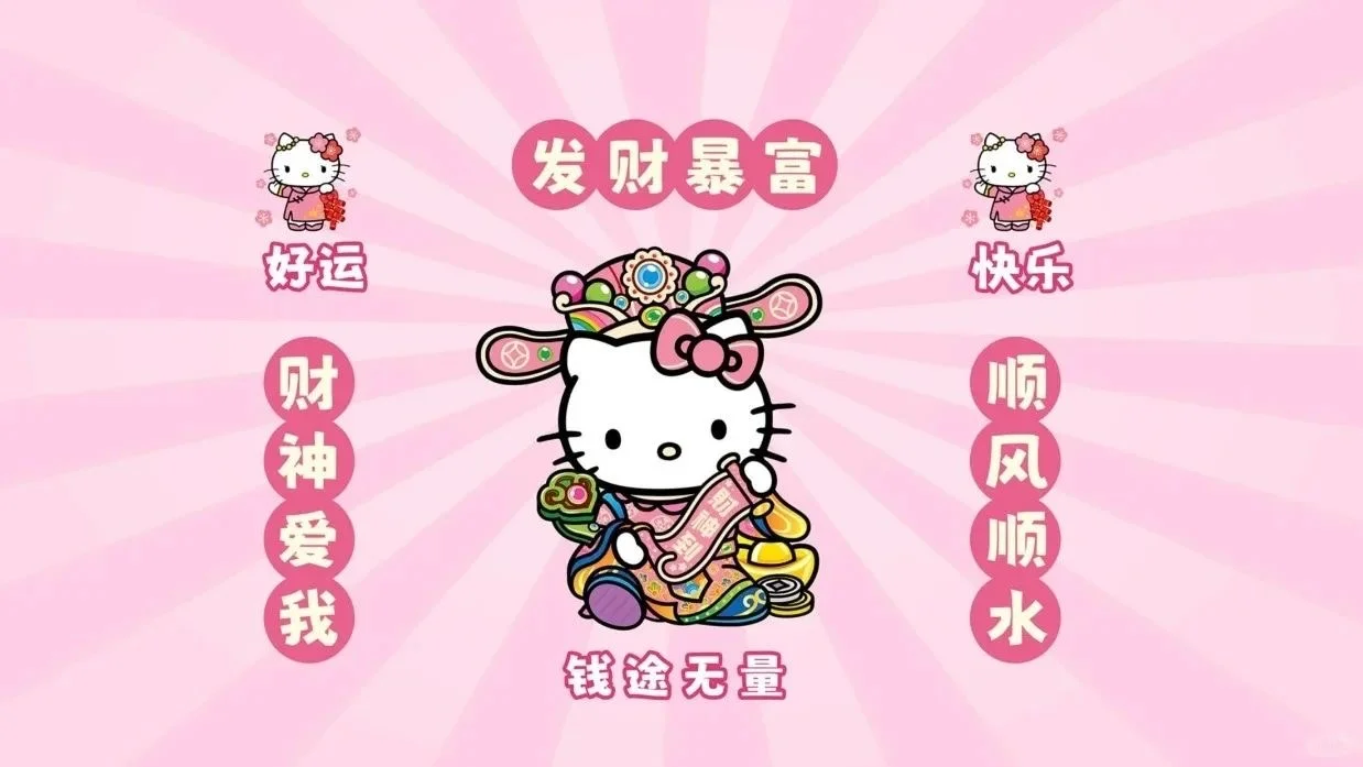 hello kitty 电脑壁纸