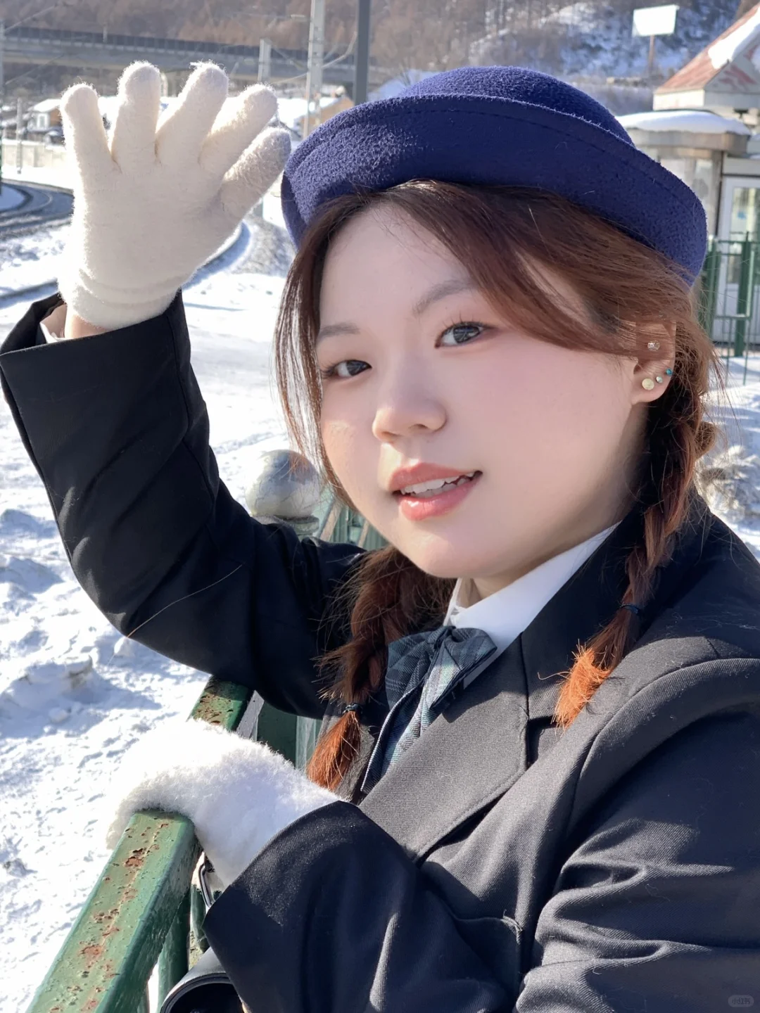 (≧∇≦)冬日来信?｜延迟发送一组雪景制服花絮