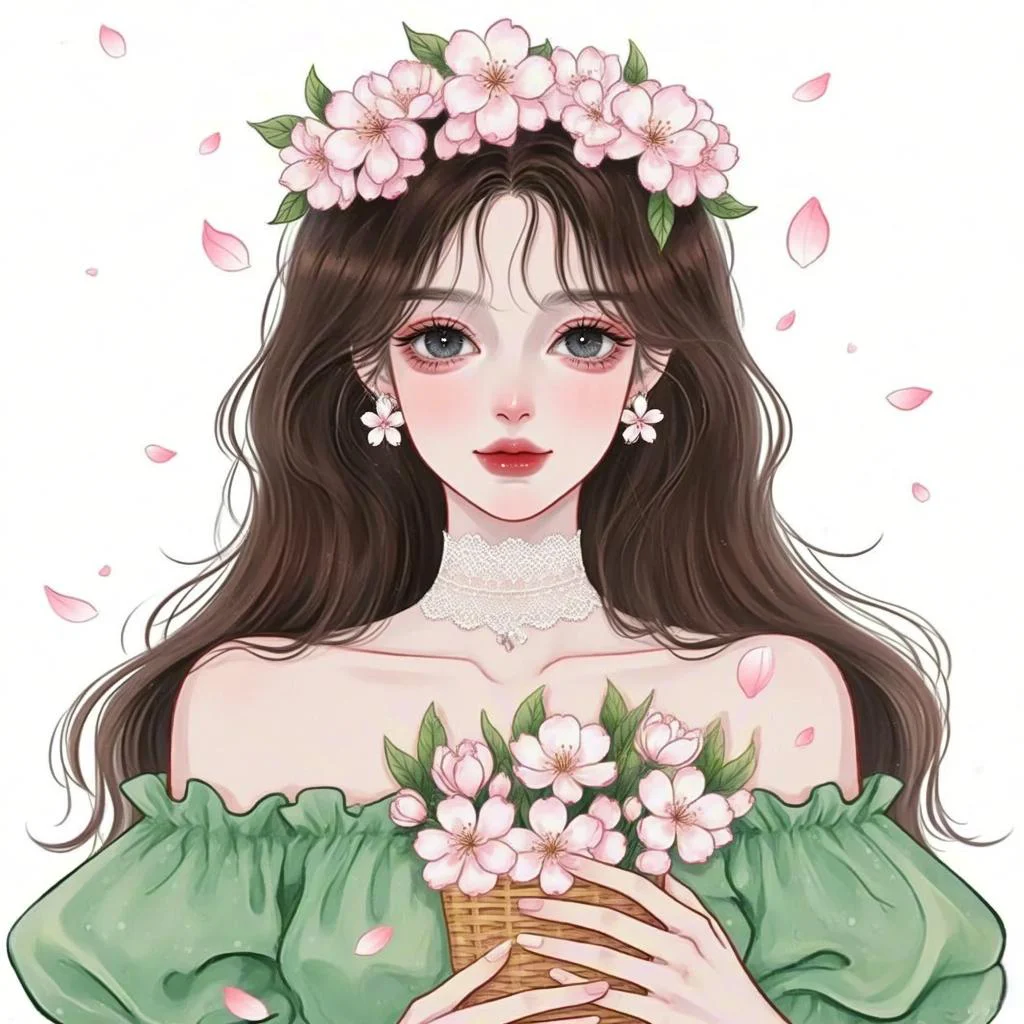 女生季节头像，春天(春有约，花不误)✨🌸