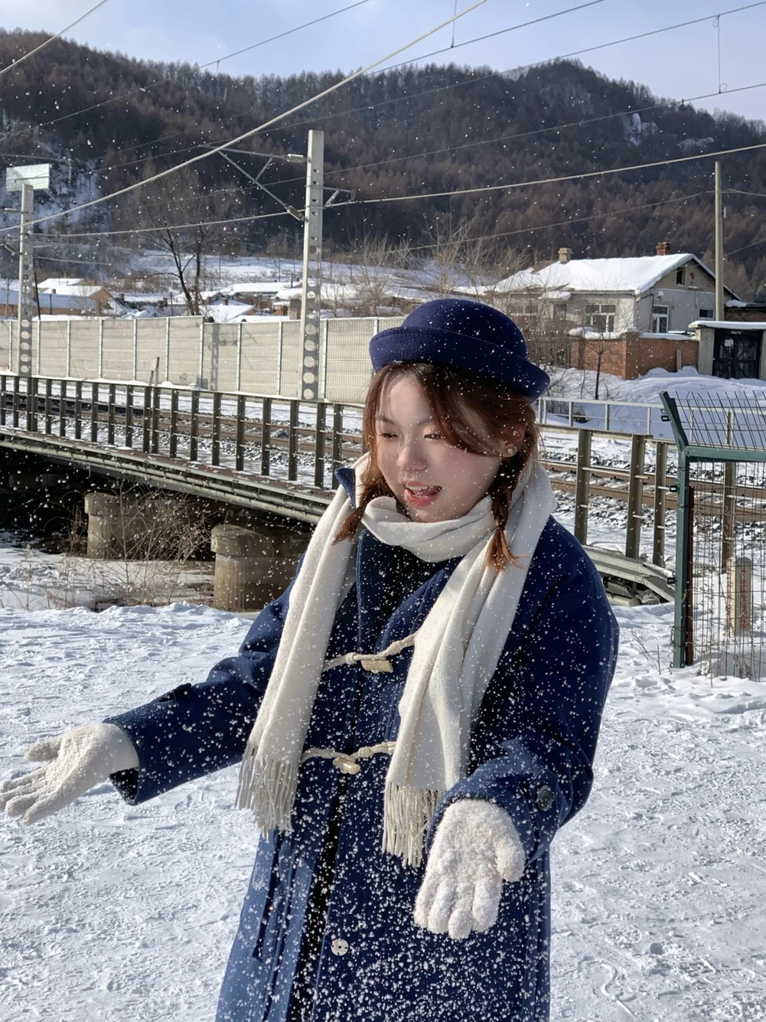 (≧∇≦)冬日来信?｜延迟发送一组雪景制服花絮