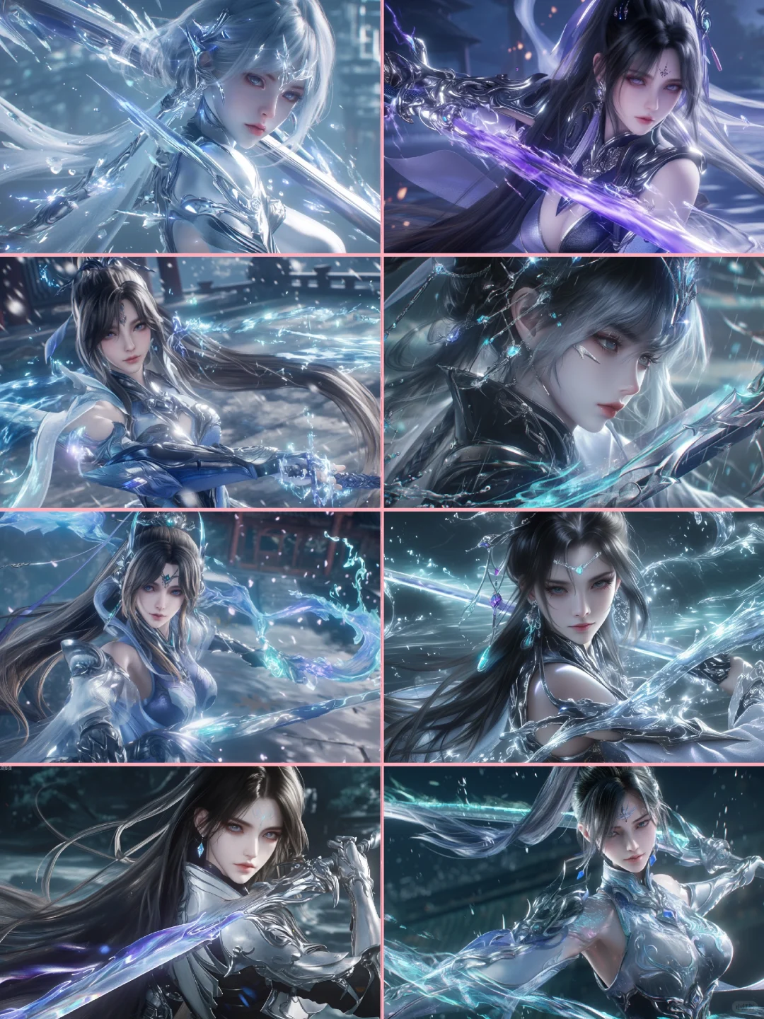 玄幻武侠中的美女侠客系列