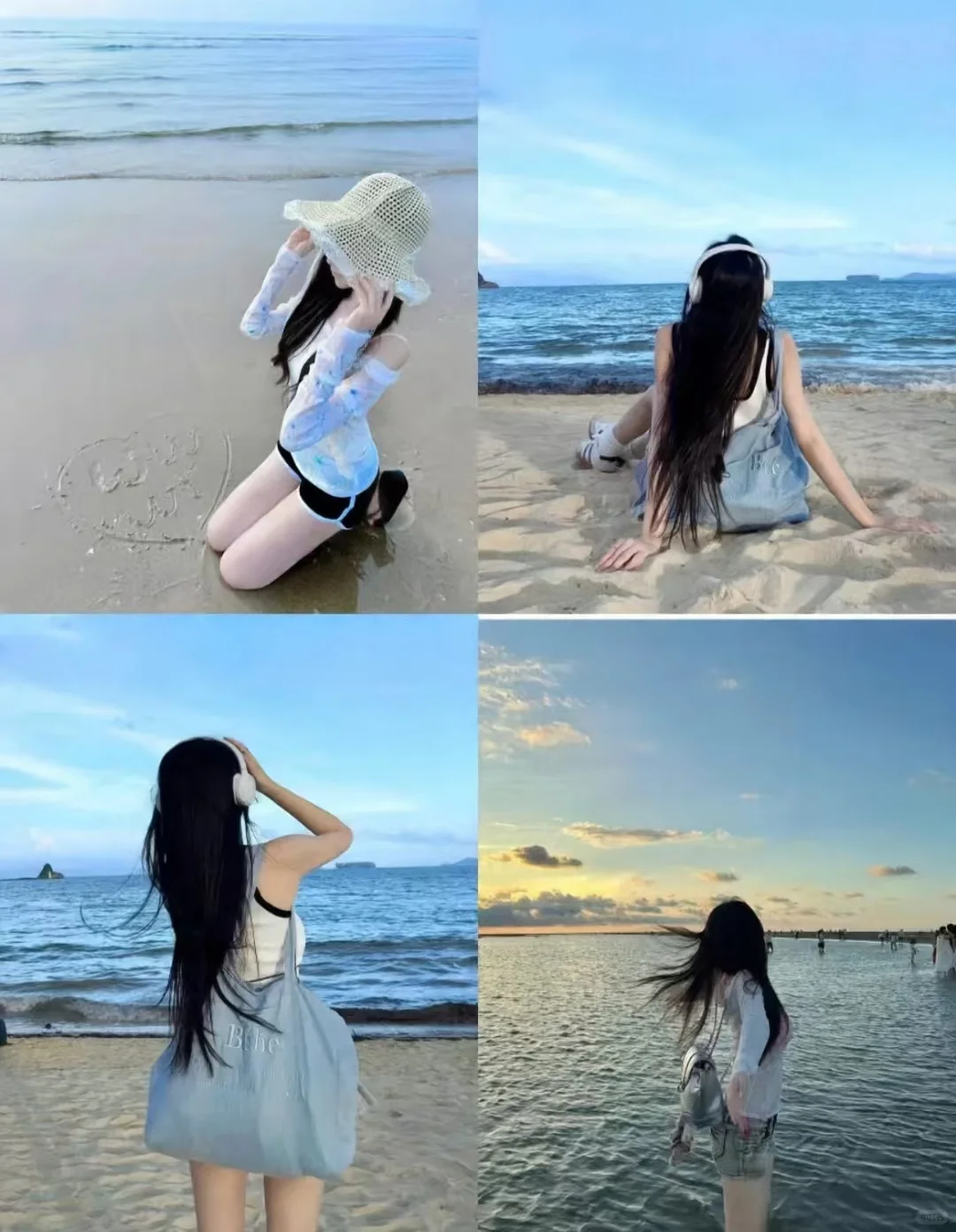 📷提前预习！！！一下海边🏖️的拍照姿势！