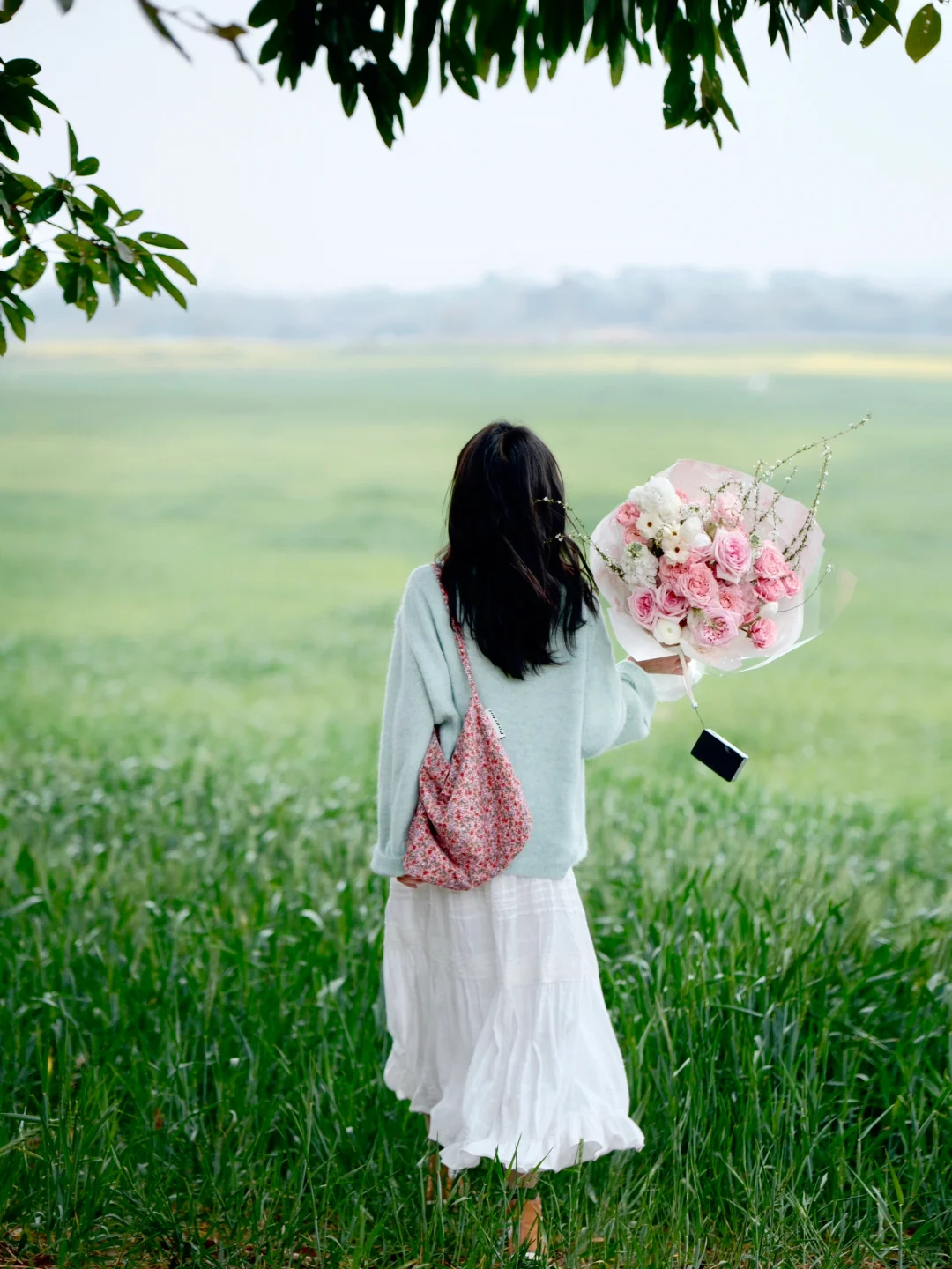 春日麦田氛围感拍照｜🍃🌸清新文艺绿调滤镜