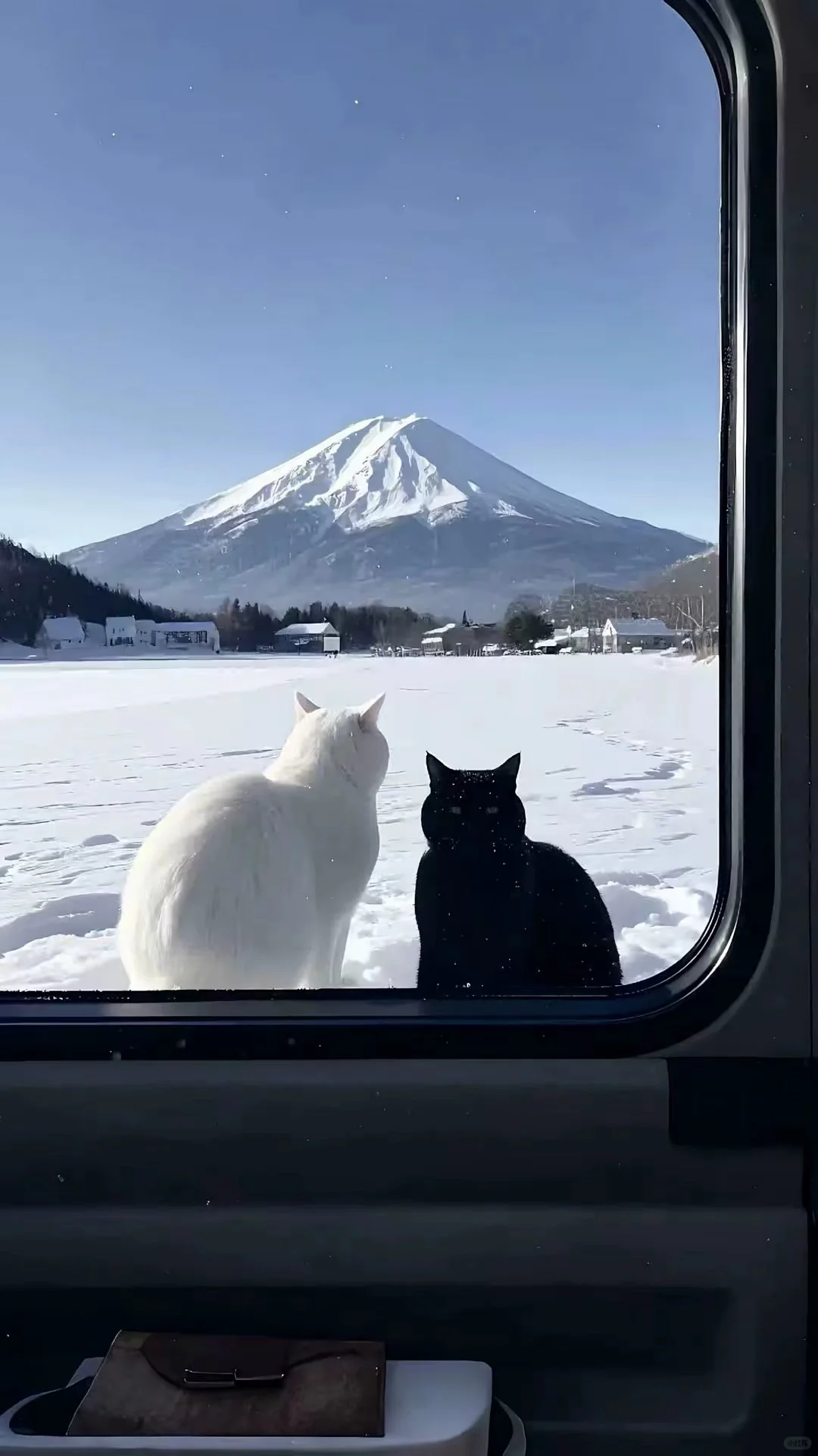 winter/冬日里的猫/猫咪氛围感壁纸