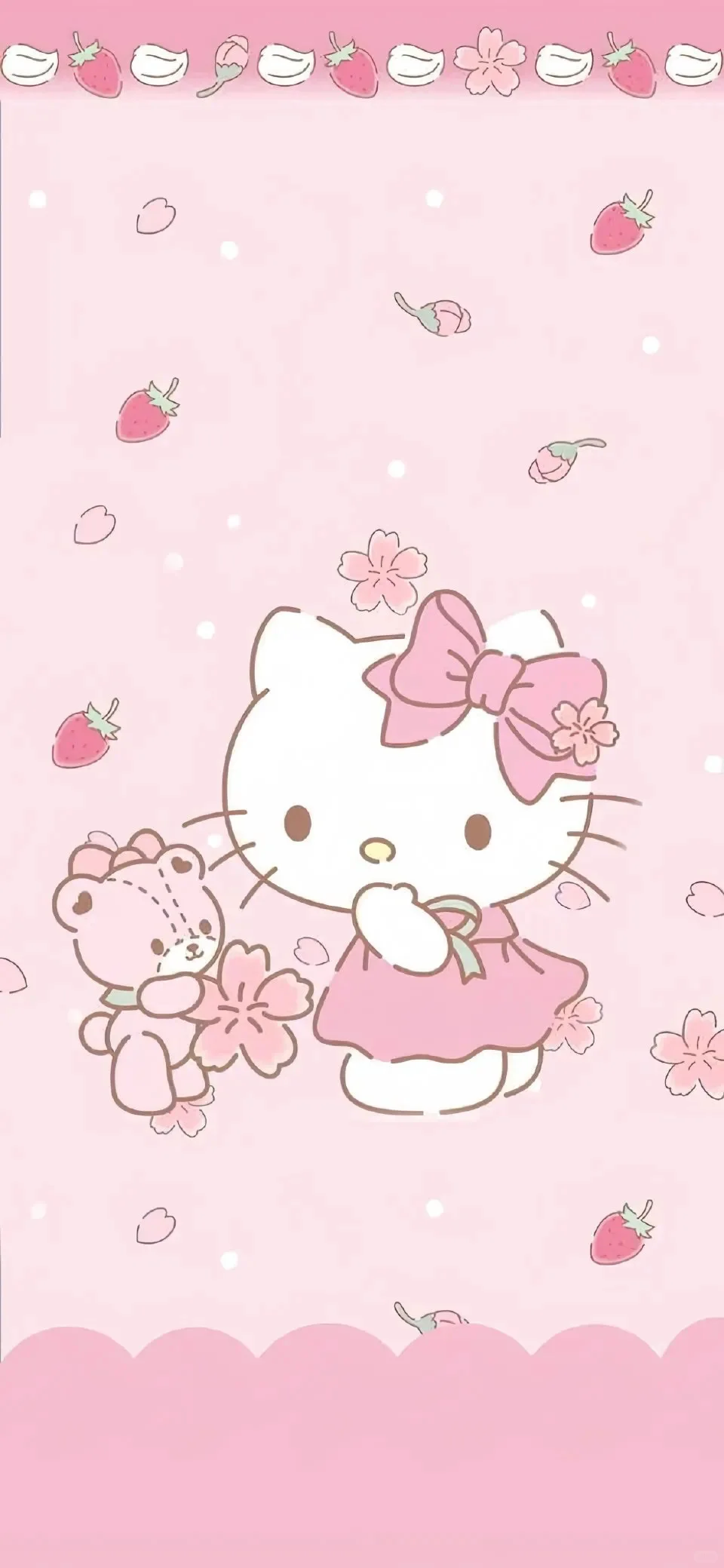 hello Kitty的壁纸来啦～