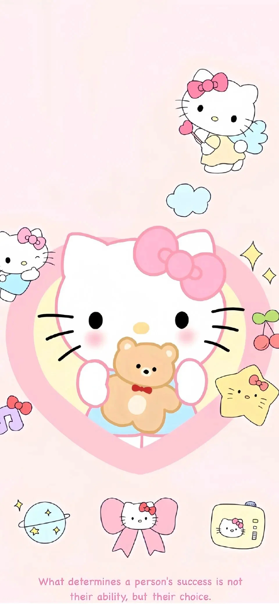 hello Kitty的壁纸来啦～