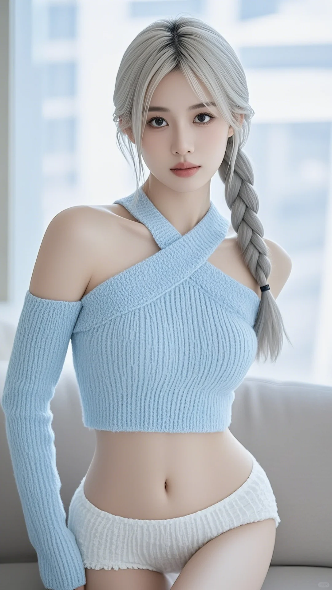 ai绘画提示词，美少女