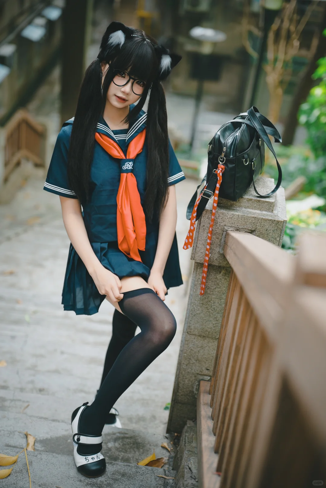 春日邂逅 | 元气少女的日系JK制服写真