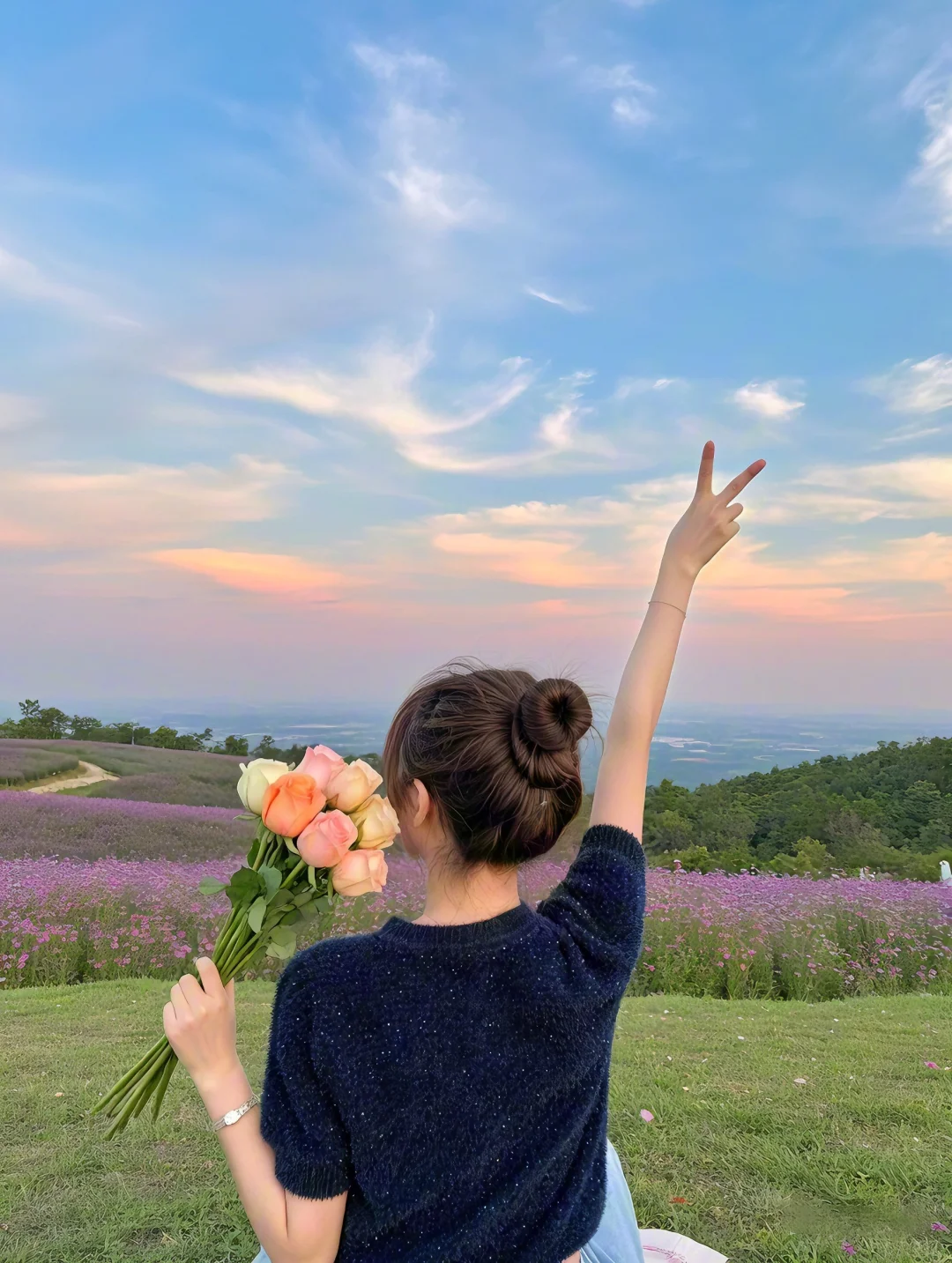 女生头像?氛围感 背影头像