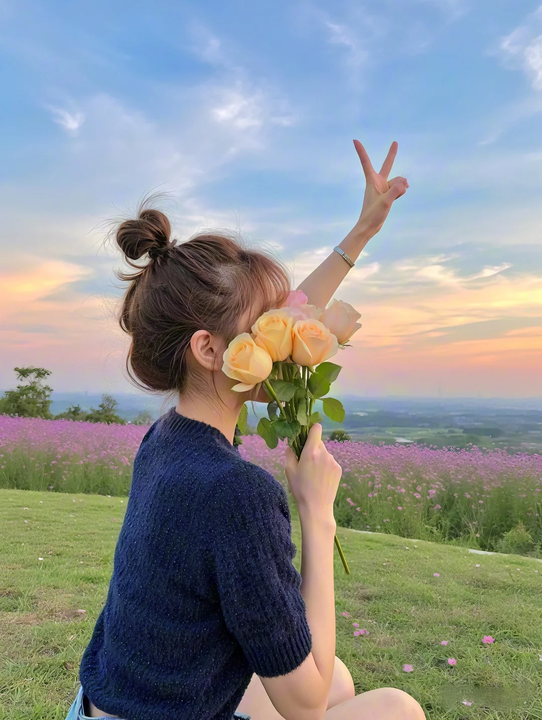 女生头像?氛围感 背影头像