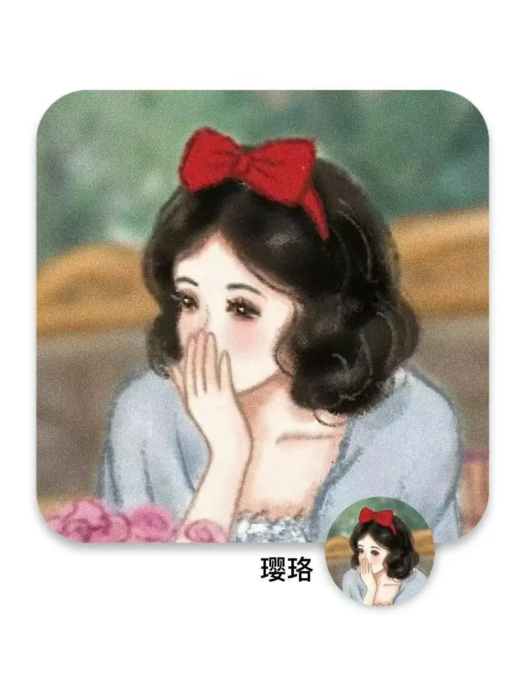 “小众艺术感女生头像”