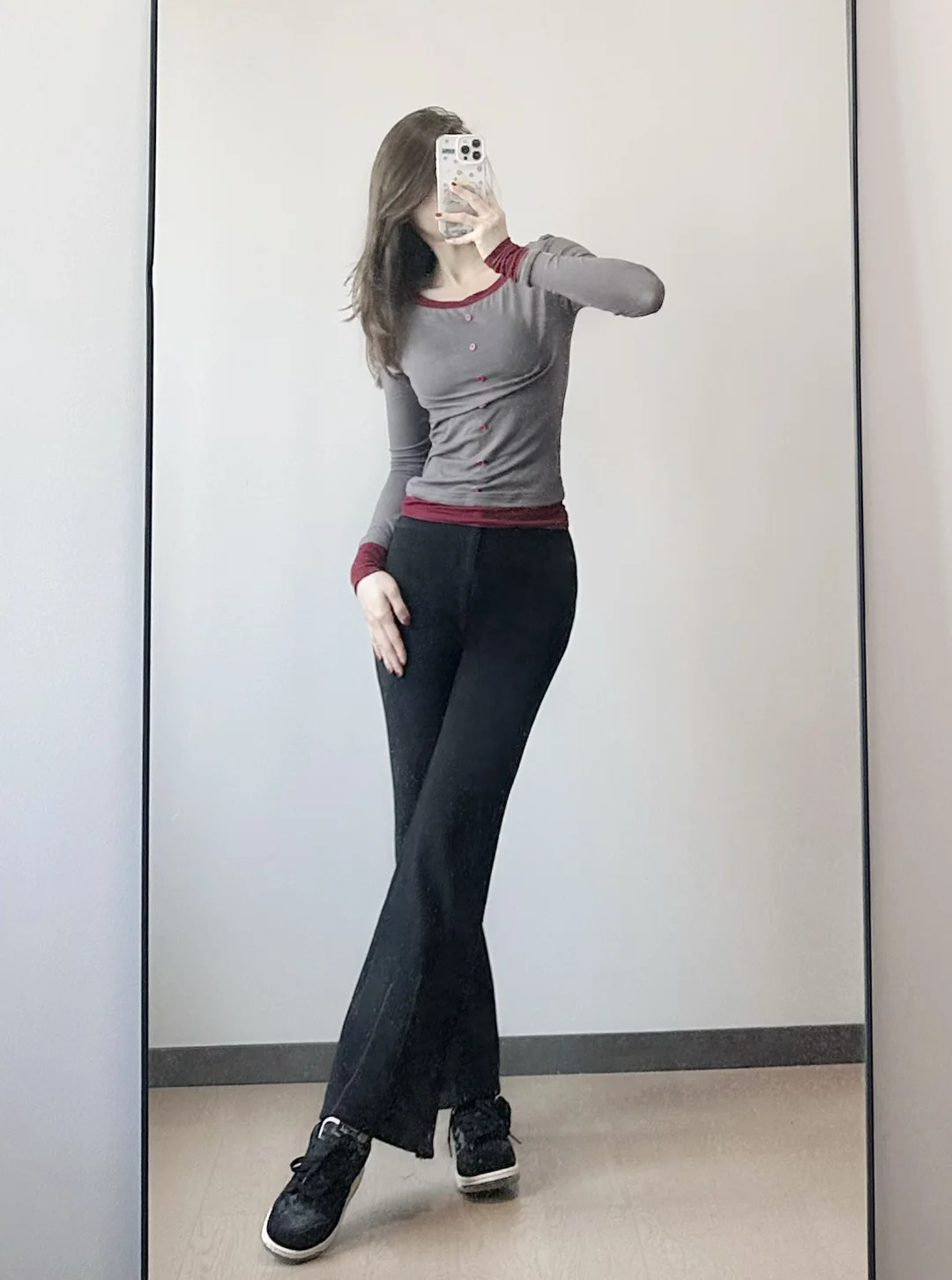 简约辣妹穿搭ootd～