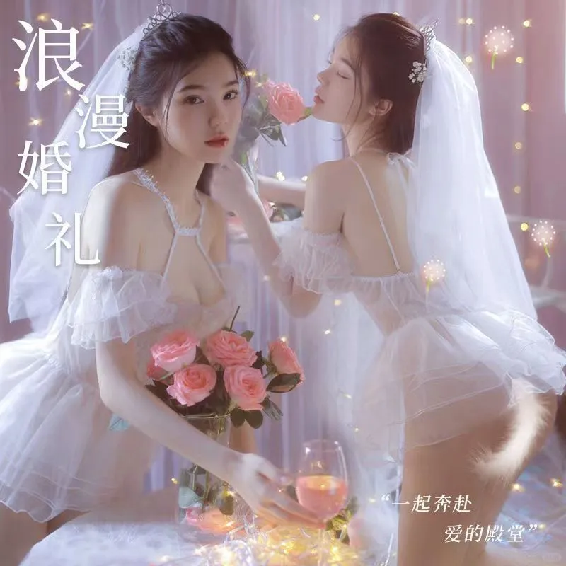 👰‍♀️透明感白婚纱，新娘必备！✨