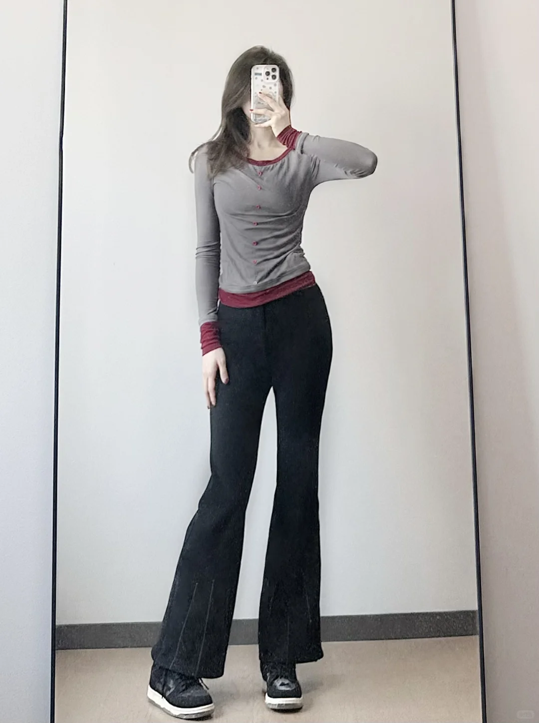 简约辣妹穿搭ootd～