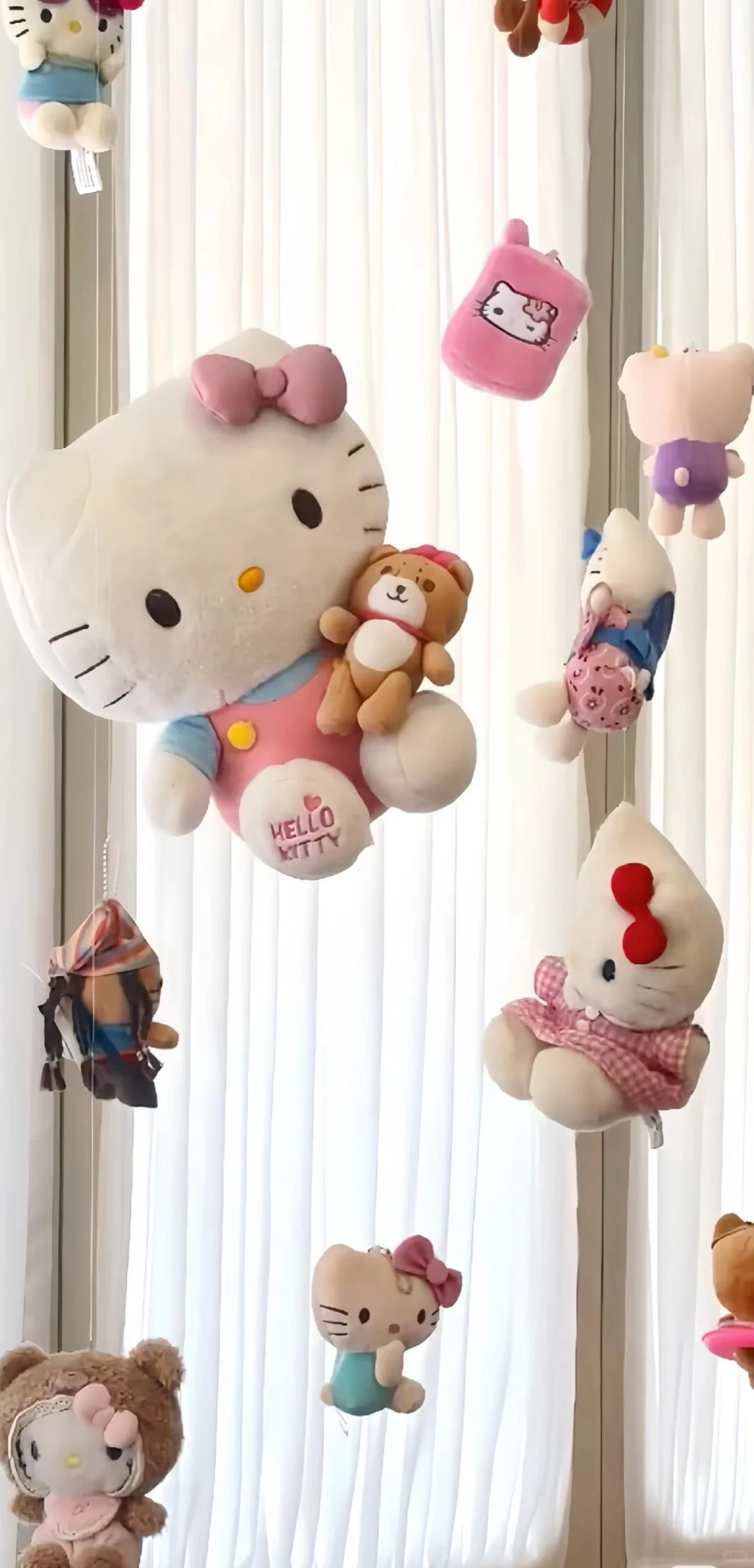 HelloKitty手机壁纸，背景图，聊天背景