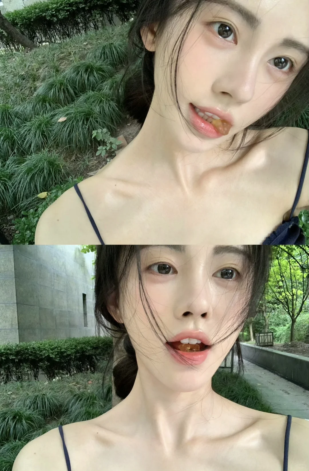 鞠婧祎???好美的锁骨