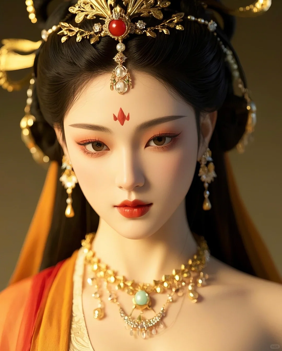 古风 | 眉眼盈盈处染黛，朱砂痣点绛唇