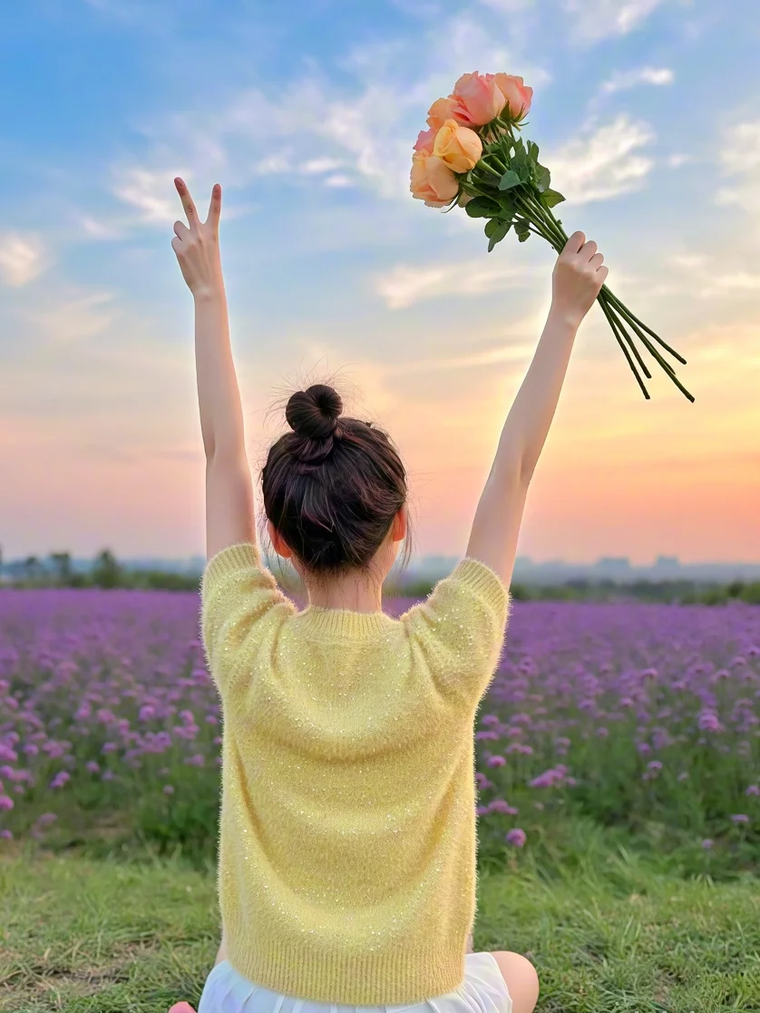 女生头像?背影女头~?春暖花开