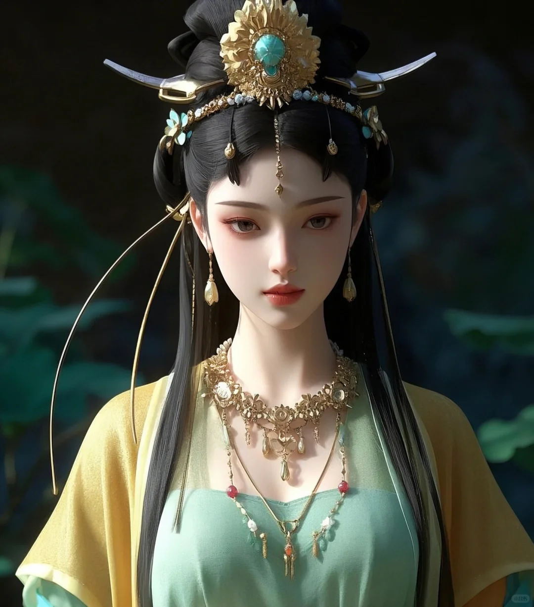 古风 | 眉眼盈盈处染黛，朱砂痣点绛唇