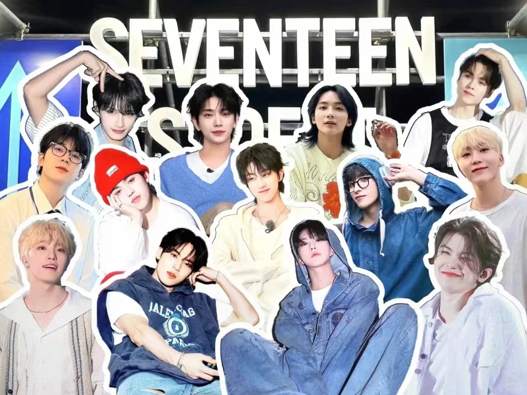 ?????壁纸 SEVENTEEN全家福