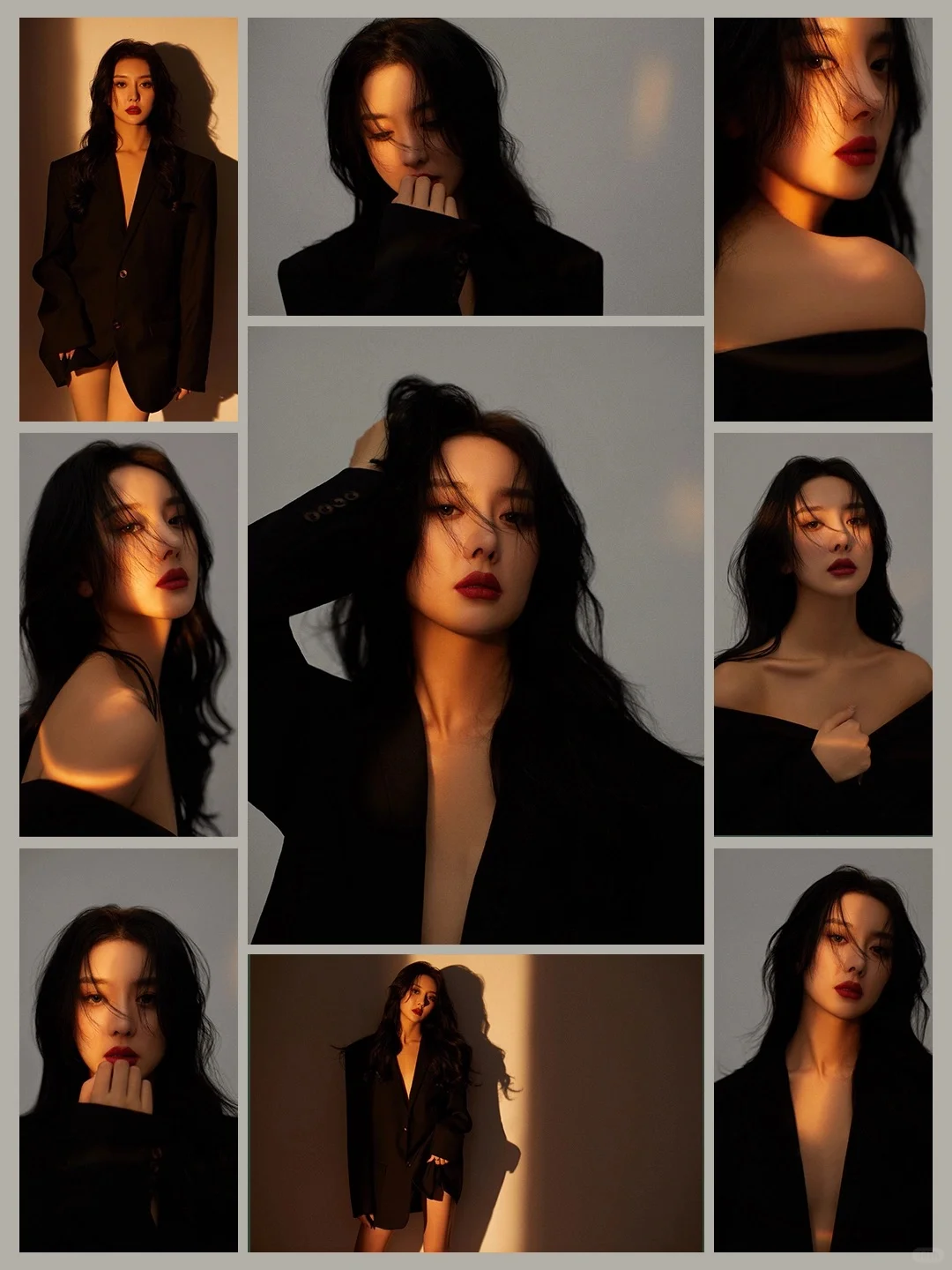 高级感炫酷写真西装杀!也太撩了，爱了～